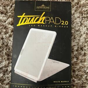 Impressions Touch Pad 2.0 LED Makeup Mirror NIB
